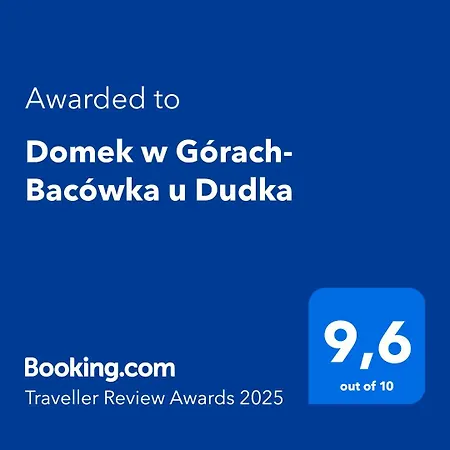 W Gorach- Bacowka U Dudka Chalet